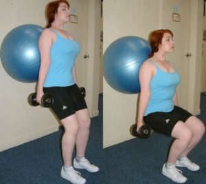 using gym ball