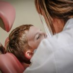 boy with dentist