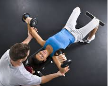 couple in gym