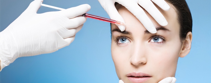 face botox injection 
