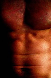 man's chest